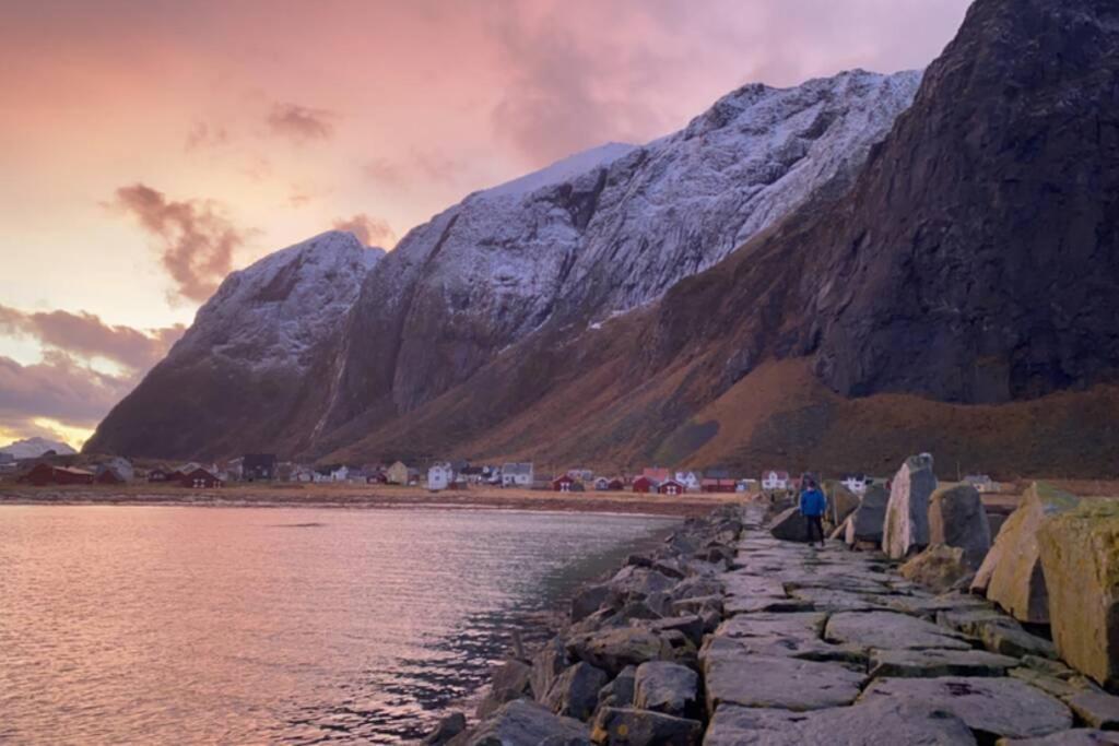 Lofoten_Beach_Eggum Ngoại thất bức ảnh